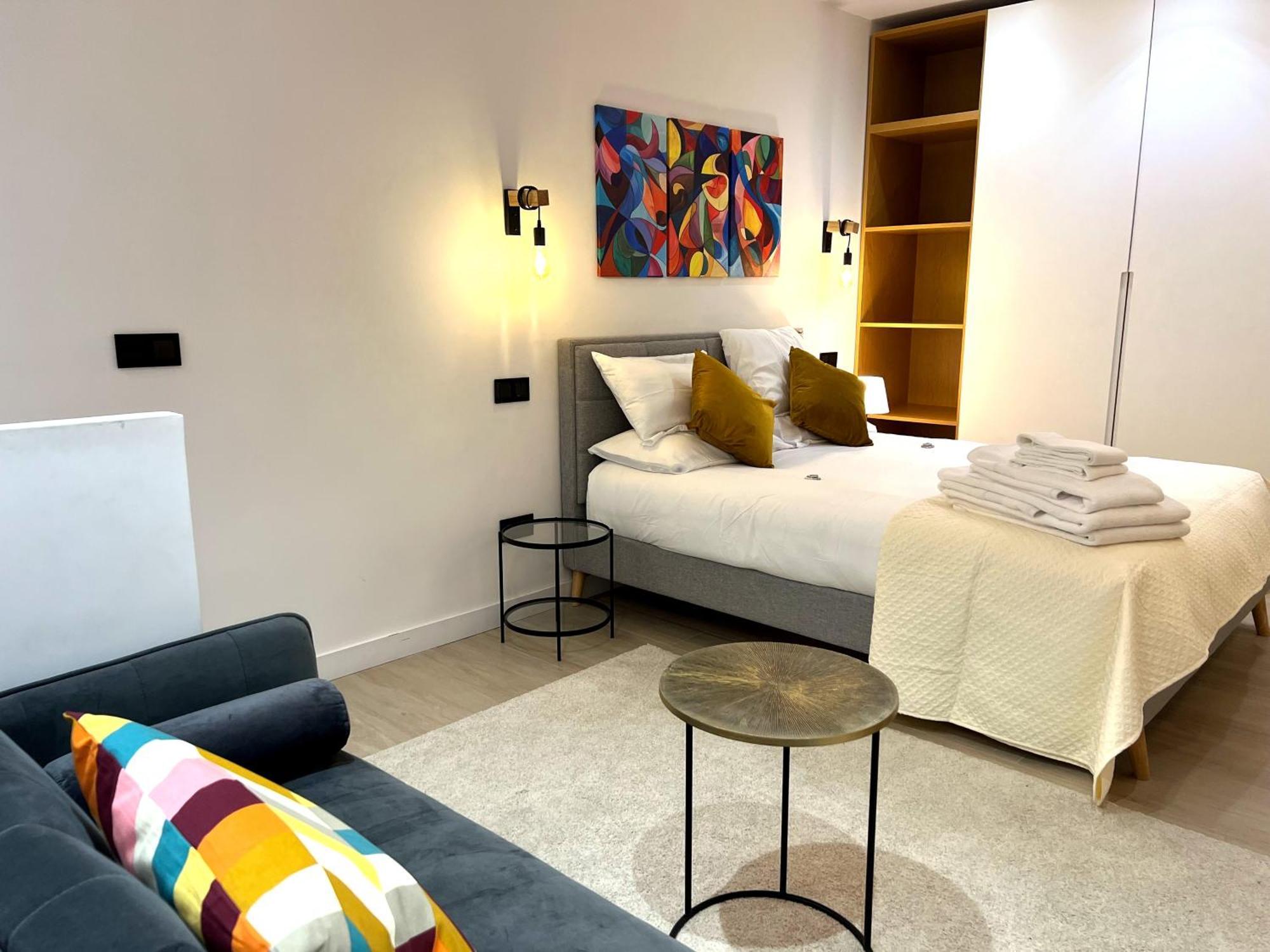 Duplex Moderno Y Acogedor Junto A Atocha Lejlighed Madrid Eksteriør billede